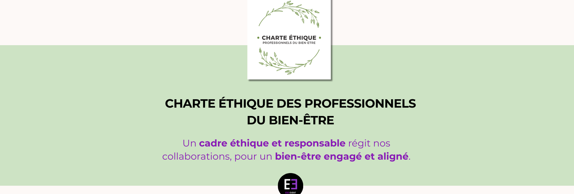 Charte éthique des professionnels du Bien Etre
