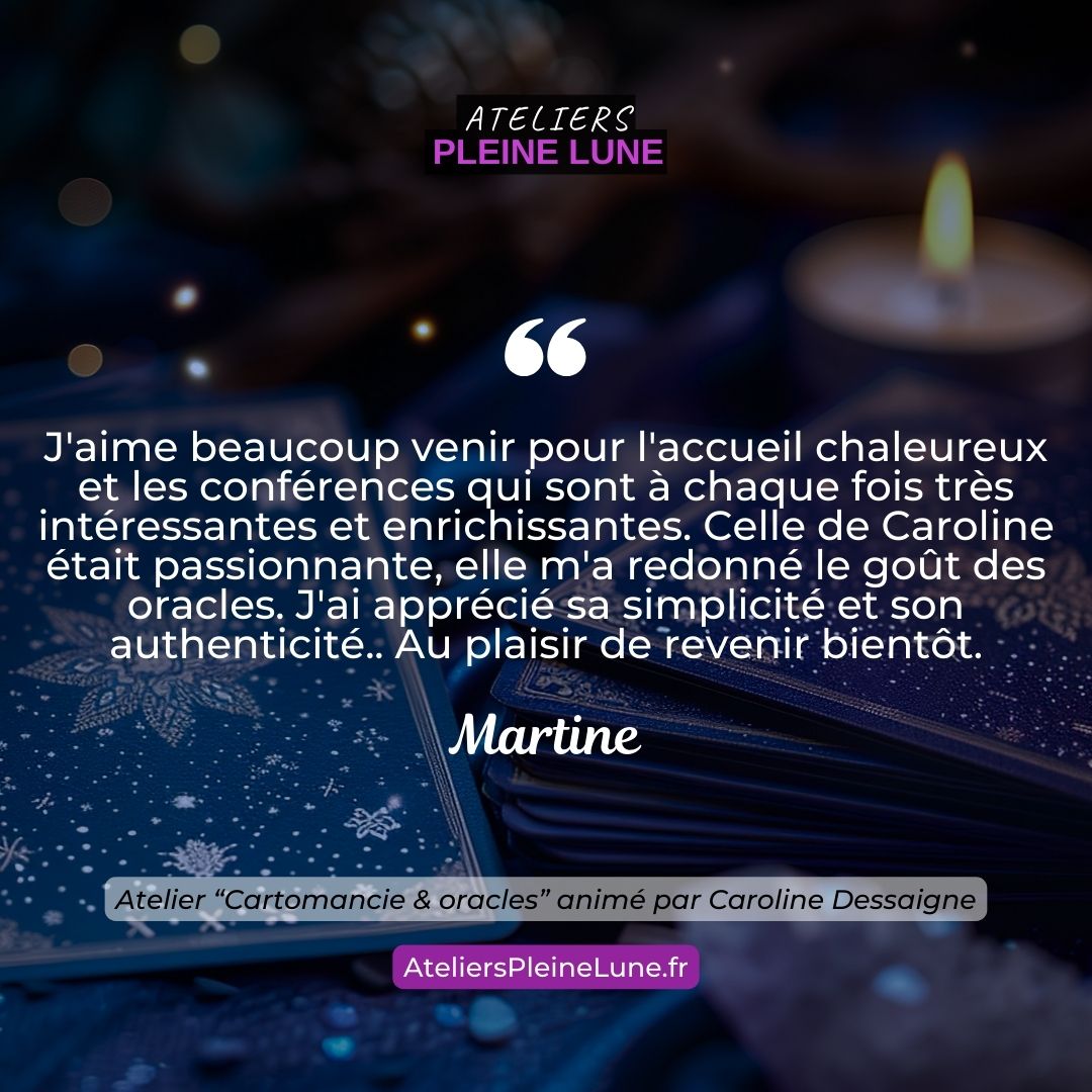 Ateliers Pleine Lune Cartomancie Caroline Dessaigne Chemin de Femme (3)