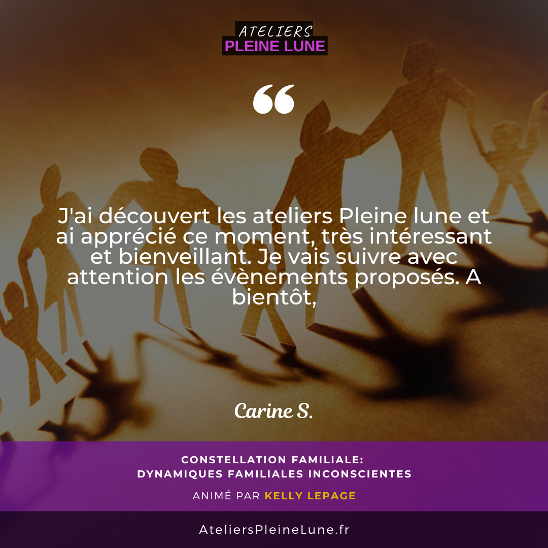 AVIS - Atelier Constellations familiales - Ateliers Pleine Lune - Cotes d'armor - Bretagne