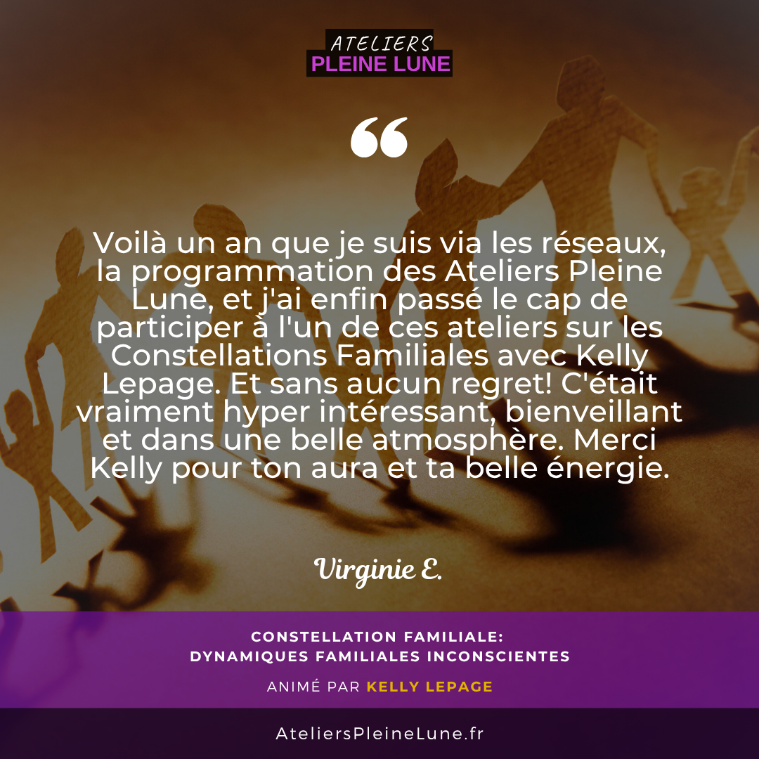 AVIS - Atelier Constellations familiales - Ateliers Pleine Lune - Cotes d'armor - Bretagne