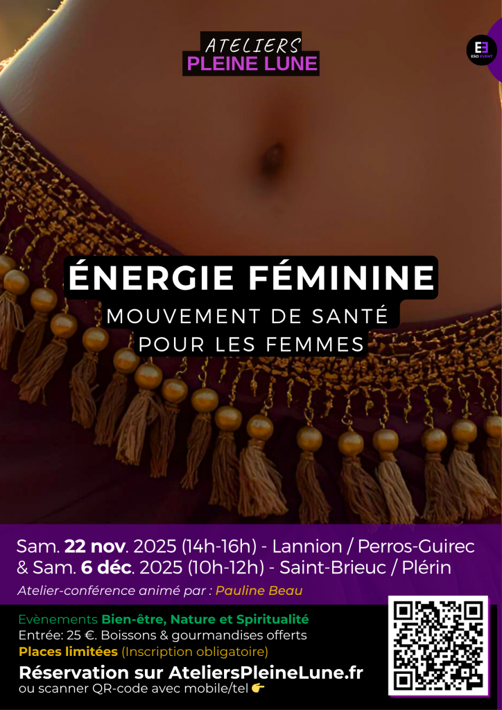 Affiche Energie Feminine Pauline Beau