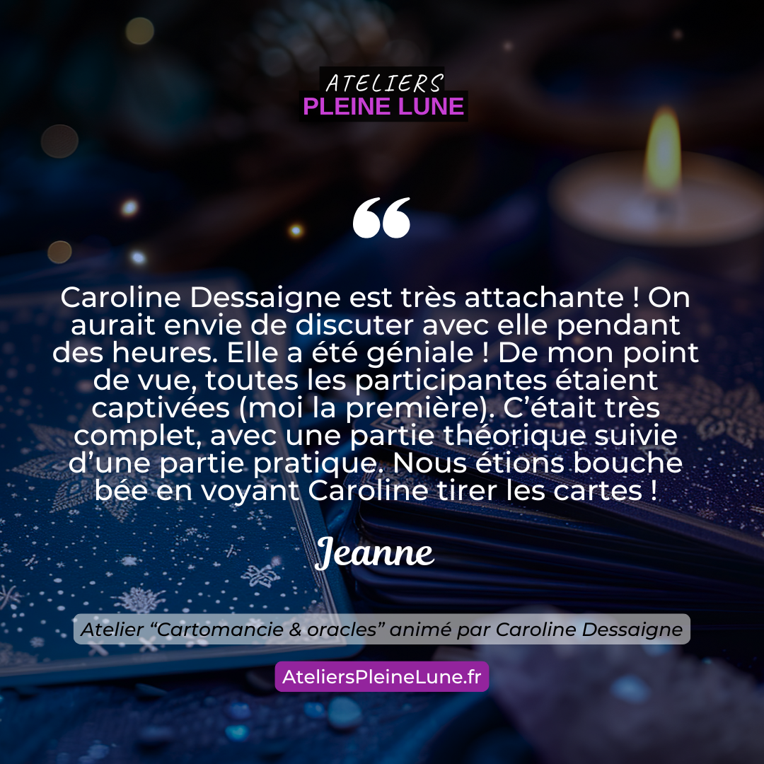 Avis Cartomancie Caroline Dessaigne Chemin de Femme